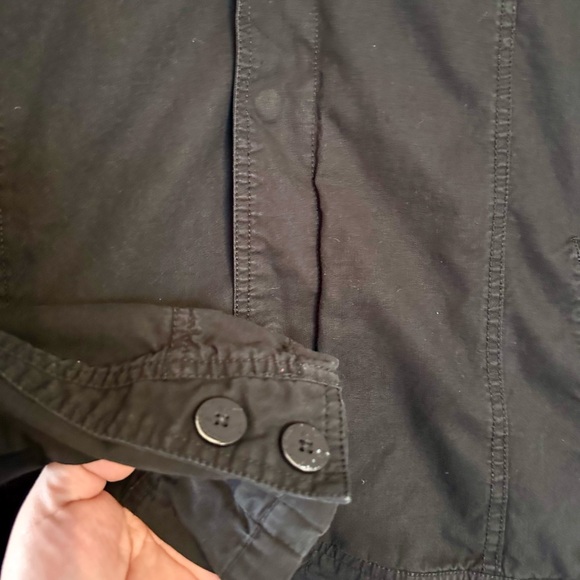 Kane & Unke Black Men’s Med Lined‎ Front Snaps Multi-pockets Jacket. - Picture 5 of 12